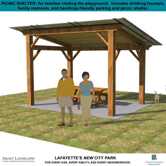 LaFayette picnic shelter