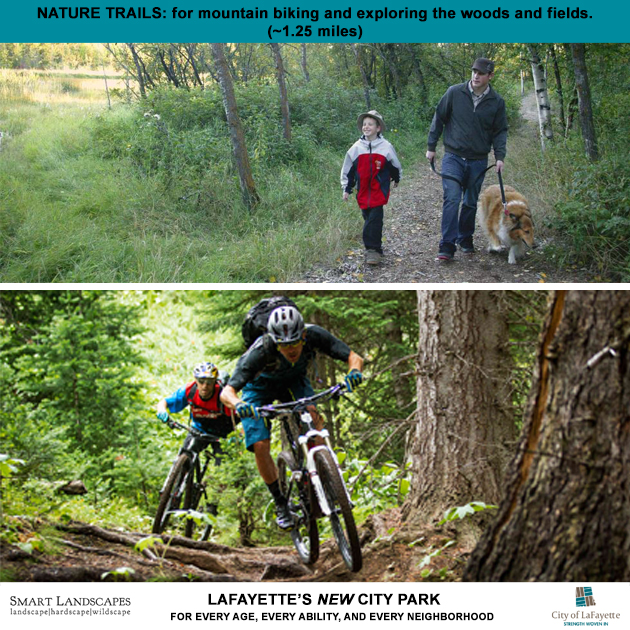 LaFayette nature trail biking ideas